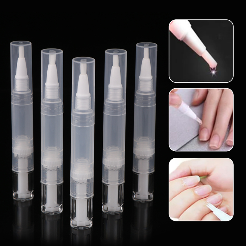 Cuticle Oil Pen - 5/10 Stück 5ml Nagelöl-Stift, Nachfüllbarer Stift