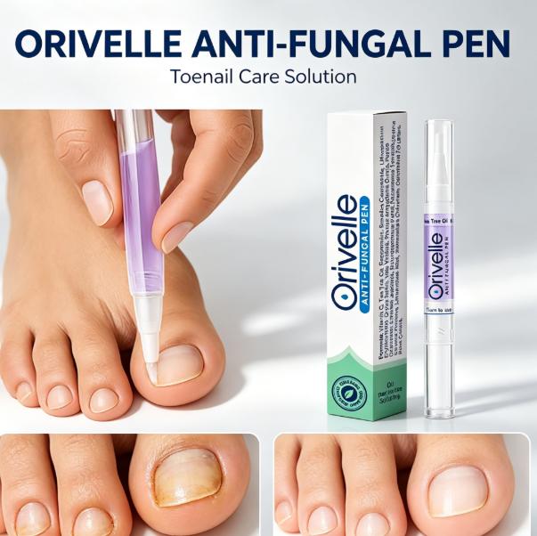 Cuticle Oil Pen - Orivelle Nagelreparaturstift, 3 ml, hemmt Nagelpilz,