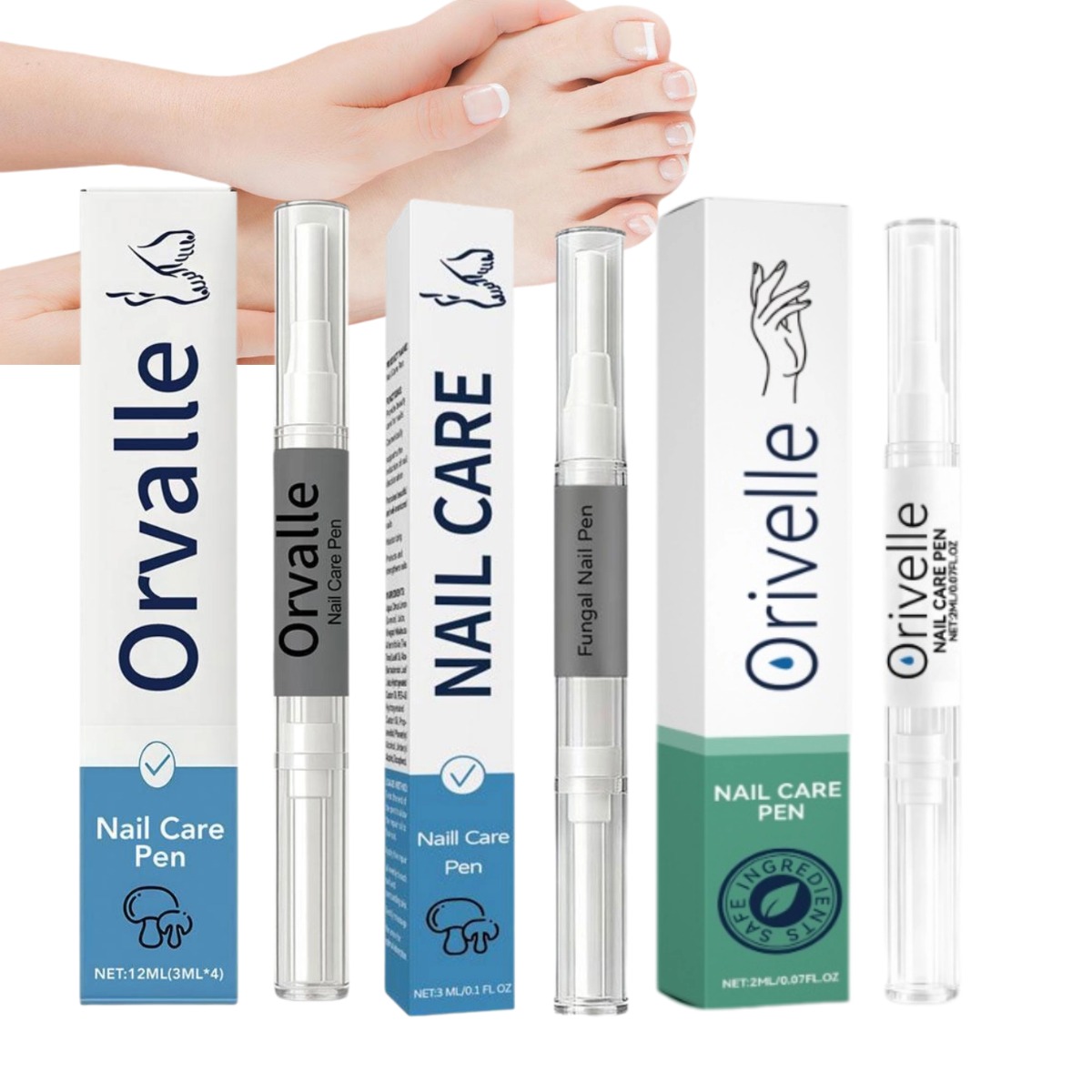 Cuticle Oil Pen - Orvalle Premium Teebaumöl Nagelhautpflege-Stift, Nagelpflege-Stärkungsserum für