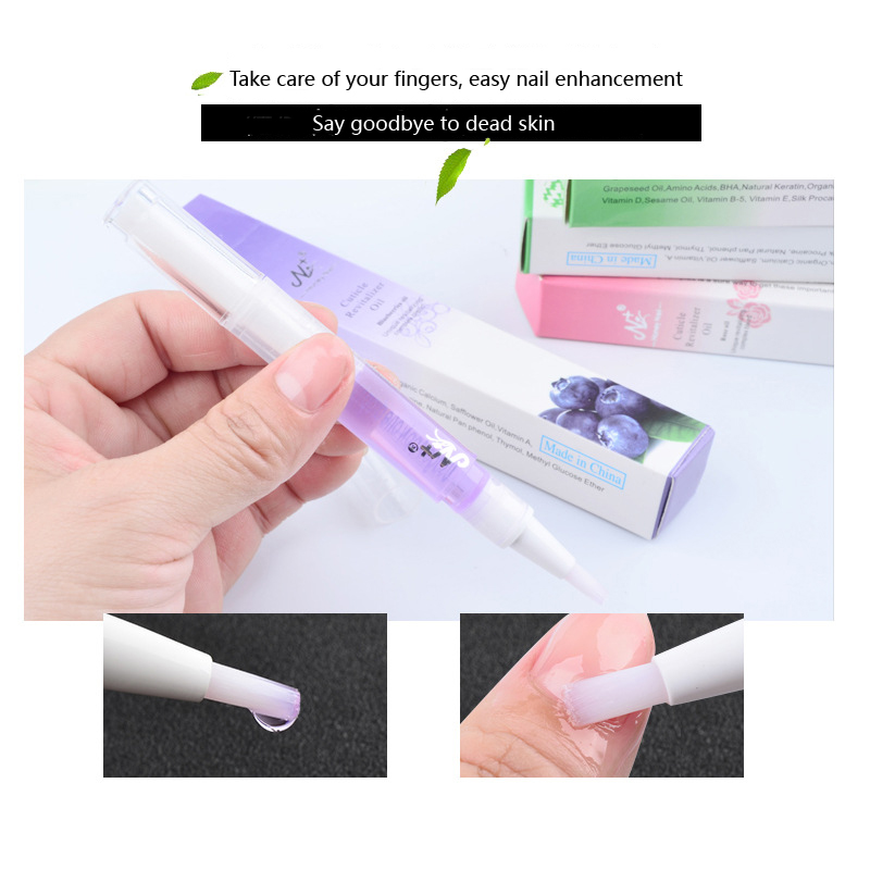 Cuticle Oil Pen - Misscheering Nagelernährungsölstift, Nagelbehandlung, Nagelhaut-Revitalisierungsöl, verhindert Niednagel-Nagellack,