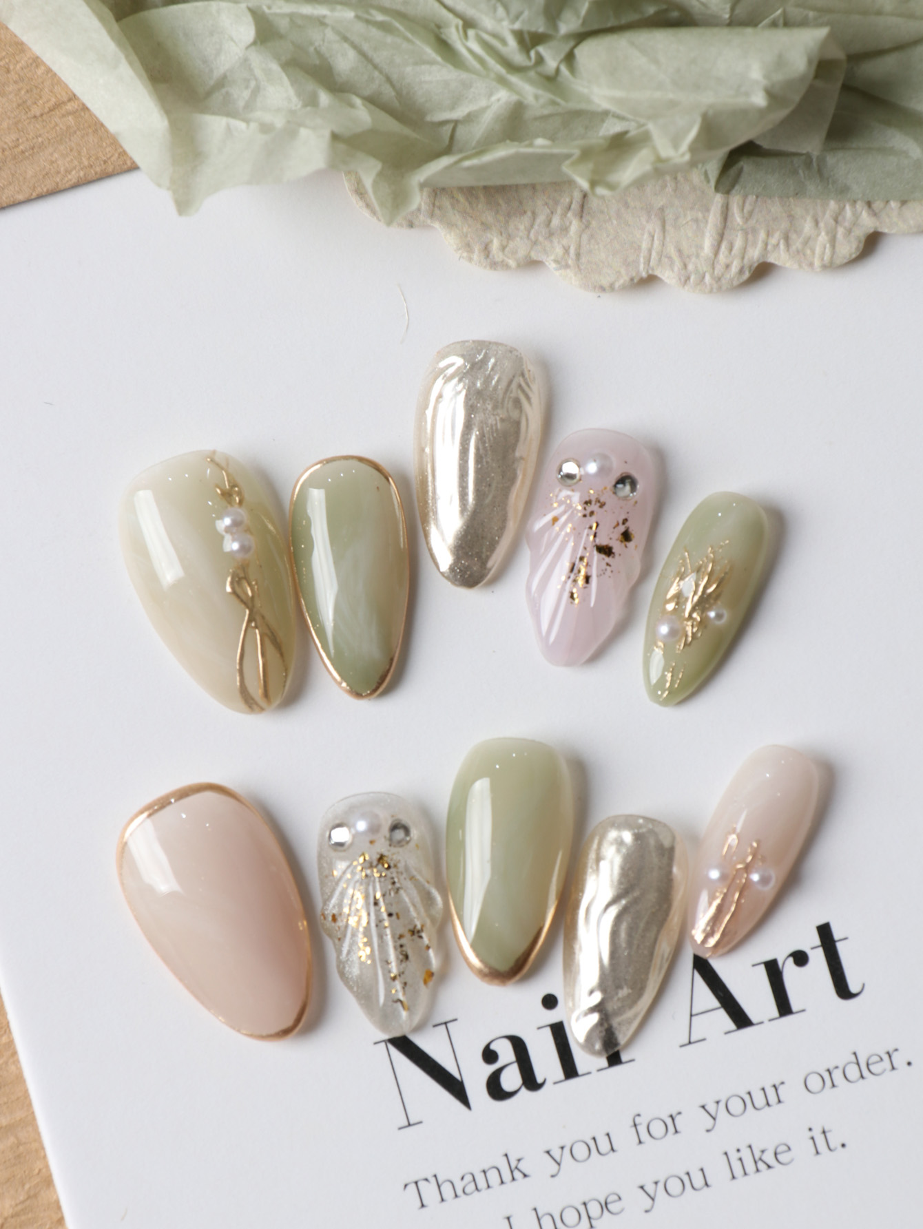 10 Stück Acryl Aufklebenägel G – Nail Adhesive Tab Bewertung und Preis