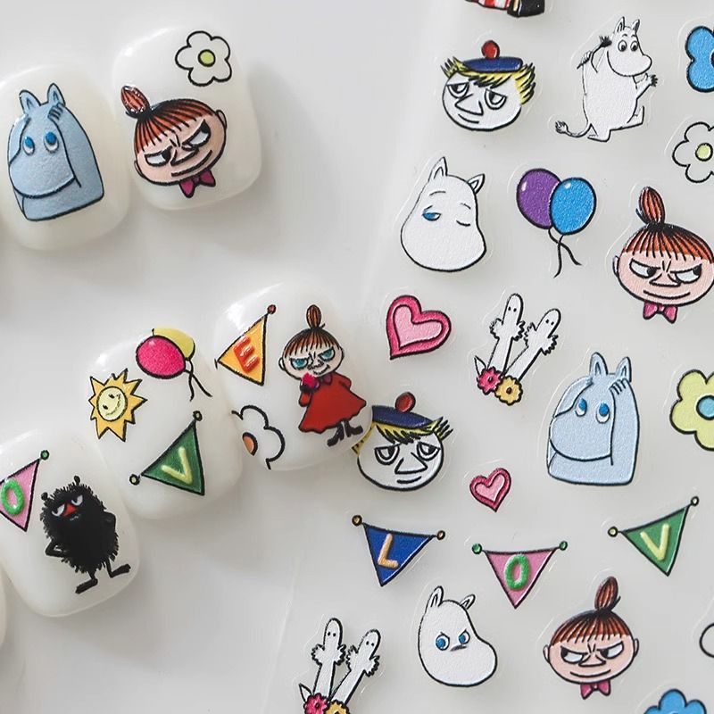 Moomin Nagelaufkleber Hochwert – Nail Art Quirky Bewertung und Preis