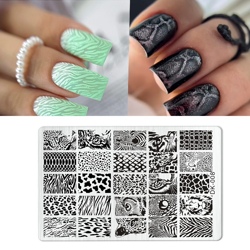 Tierbild Schlange Leopard Nage – Nail Art Zebra Design Bewertung und Preis