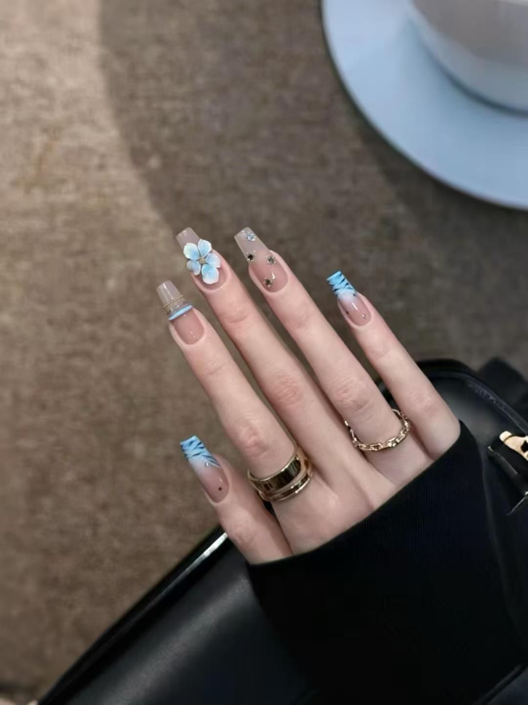 10 Stück handgemachte Press-On – Nail Art Zebra Design Bewertung und Preis