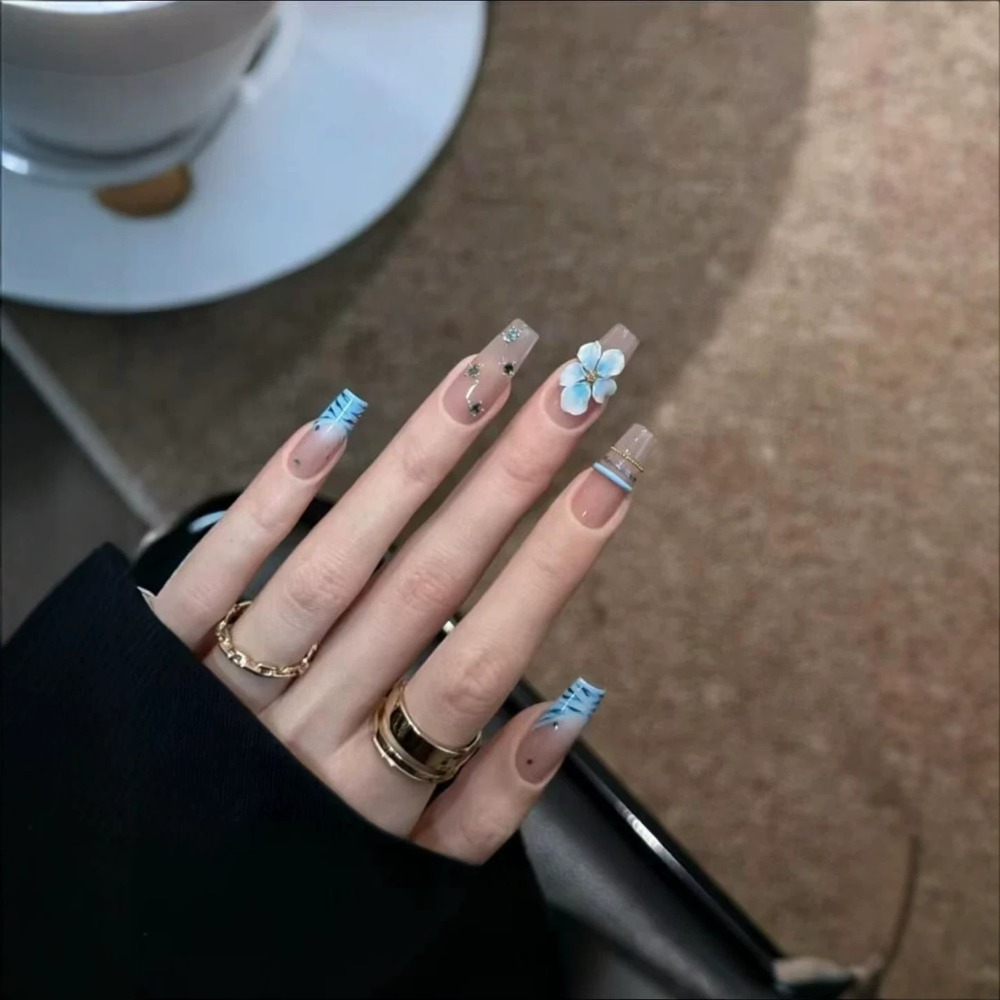 10 Stück handgemachte Press-On – Nail Art Zebra Design Bewertung und Preis