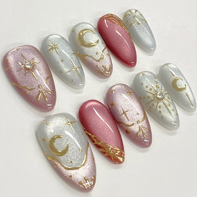 24 Stück Vergoldete Sternenlic – Nail Art Quirky Bewertung und Preis