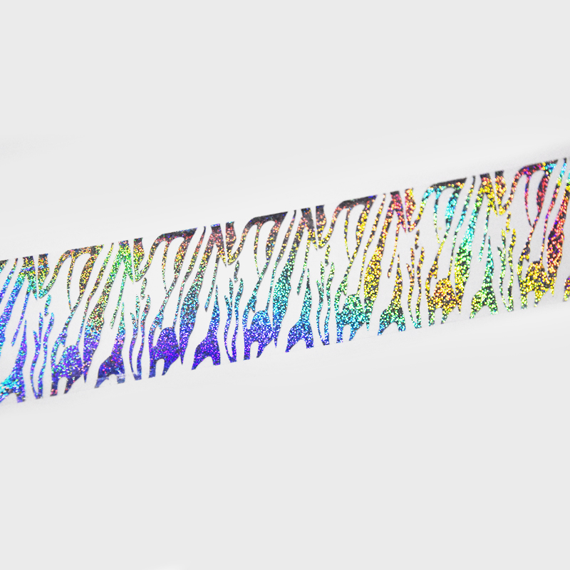 100 Meter holografische Zebra- – Nail Art Zebra Design Bewertung und Preis