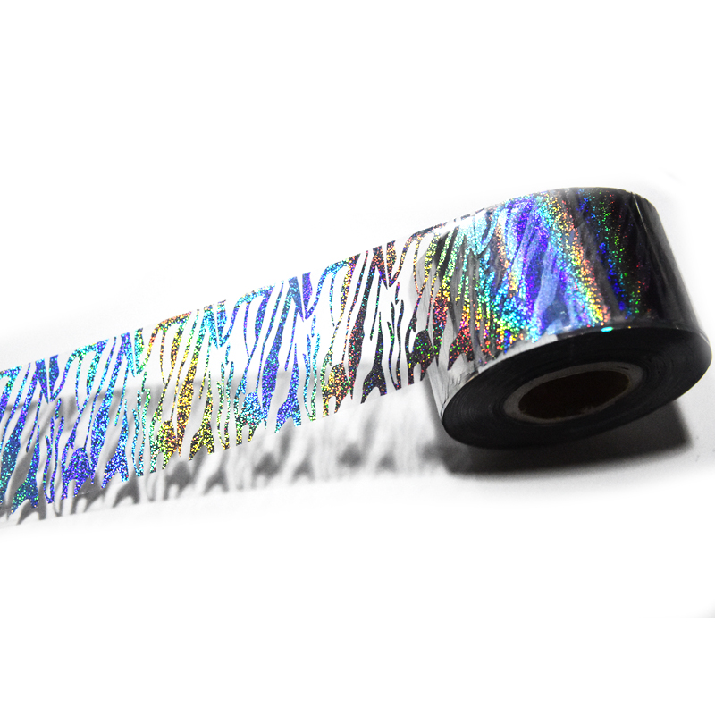 100 Meter holografische Zebra- – Nail Art Zebra Design Bewertung und Preis