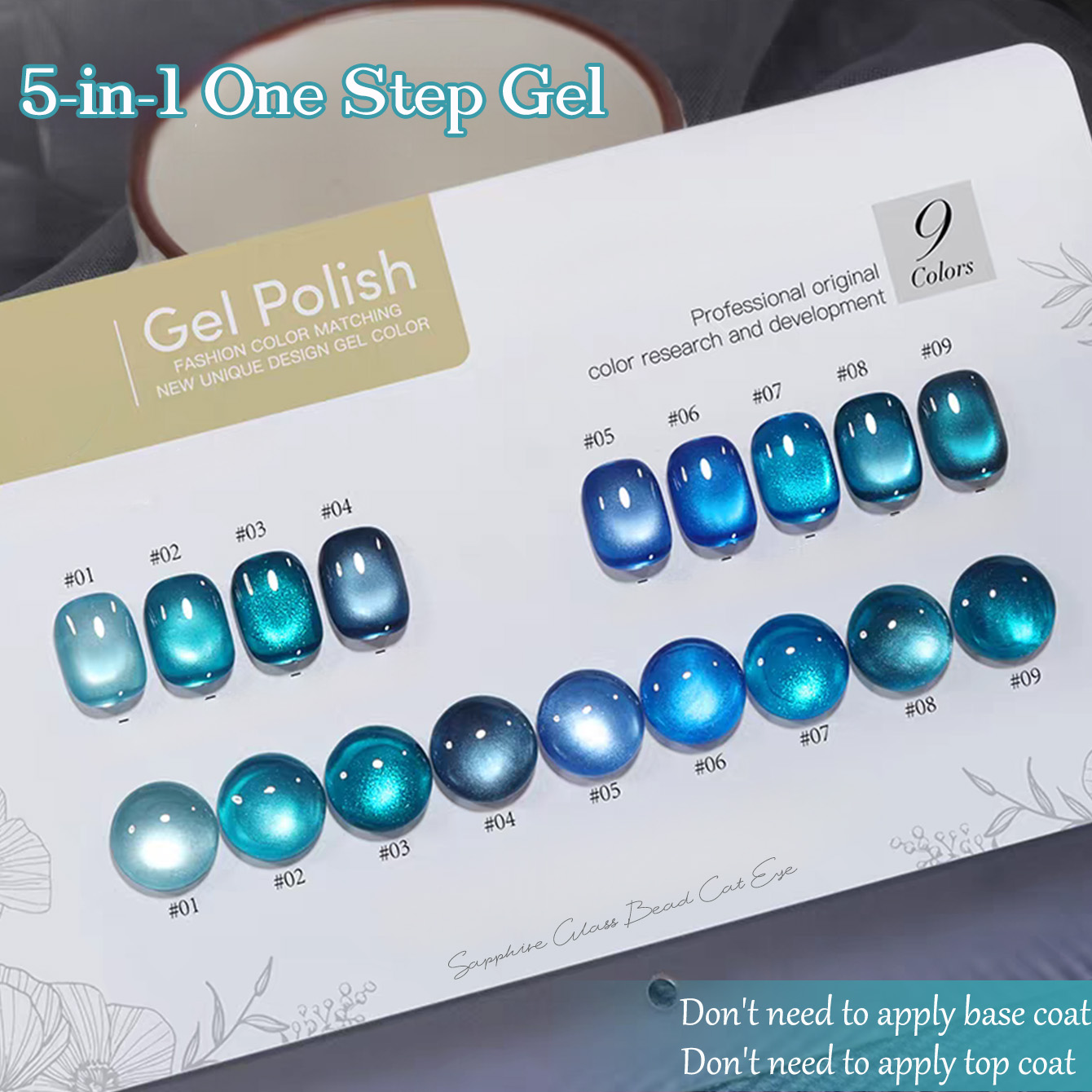WS 5-in-1 One-Step Neue Saphir – Nail Art One Stroke Bewertung und Preis