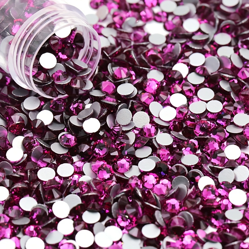 1440 Stück SS4-SS40 Lila-Rot F – Nail Art Fuchsia Bewertung und Preis