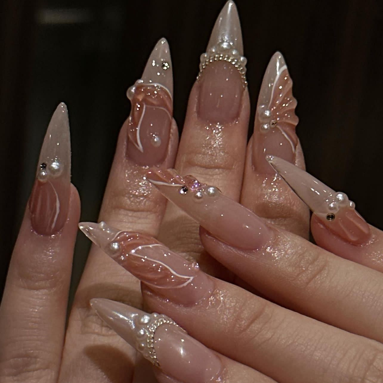 24 Stück modische Strass-Nagel – Nail Art Quirky Bewertung und Preis