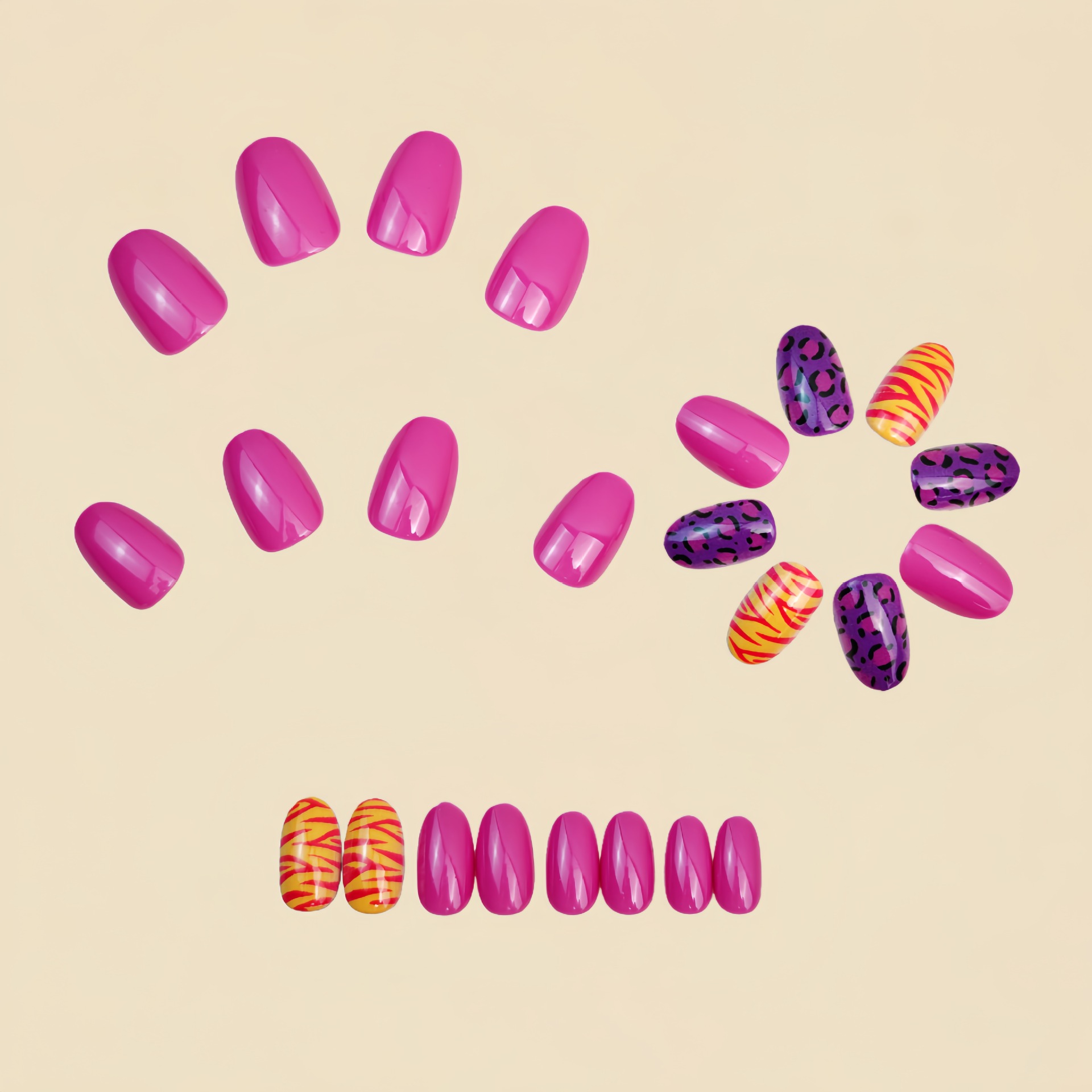 Kurze lange künstliche Nägel f – Nail Art Design Bewertung und Preis