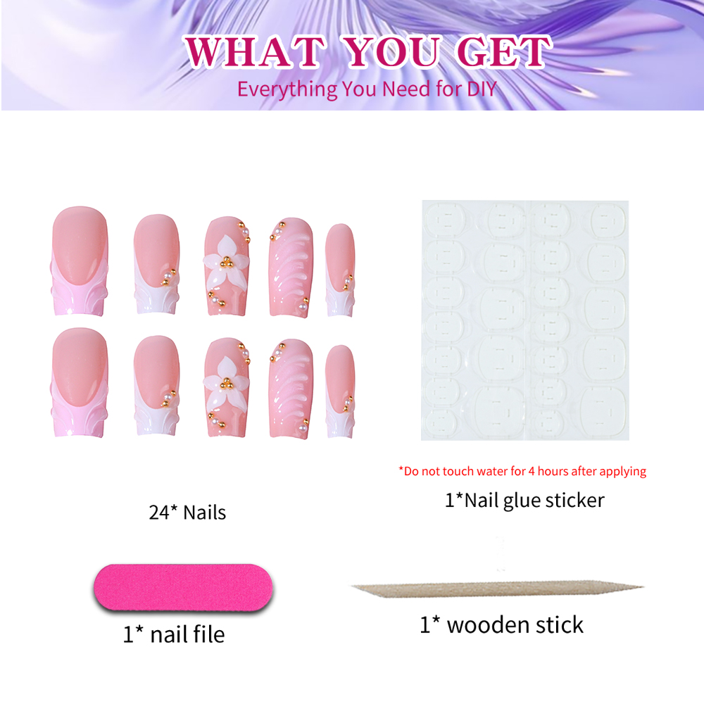 24 Stück pro Schachtel. Rechte – Nail Art Design Bewertung und Preis