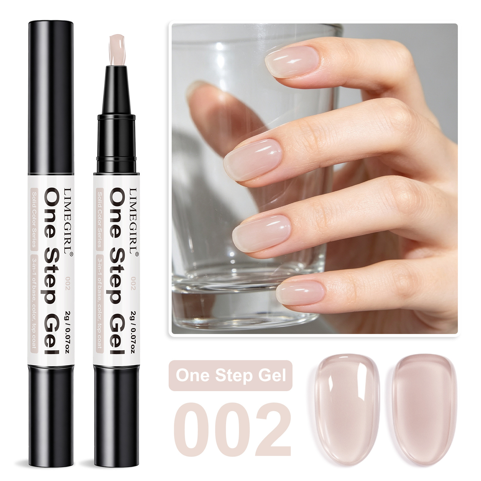 3-in-1 Gel-Nagellack-Stift – K – Nail Art One Stroke Bewertung und Preis