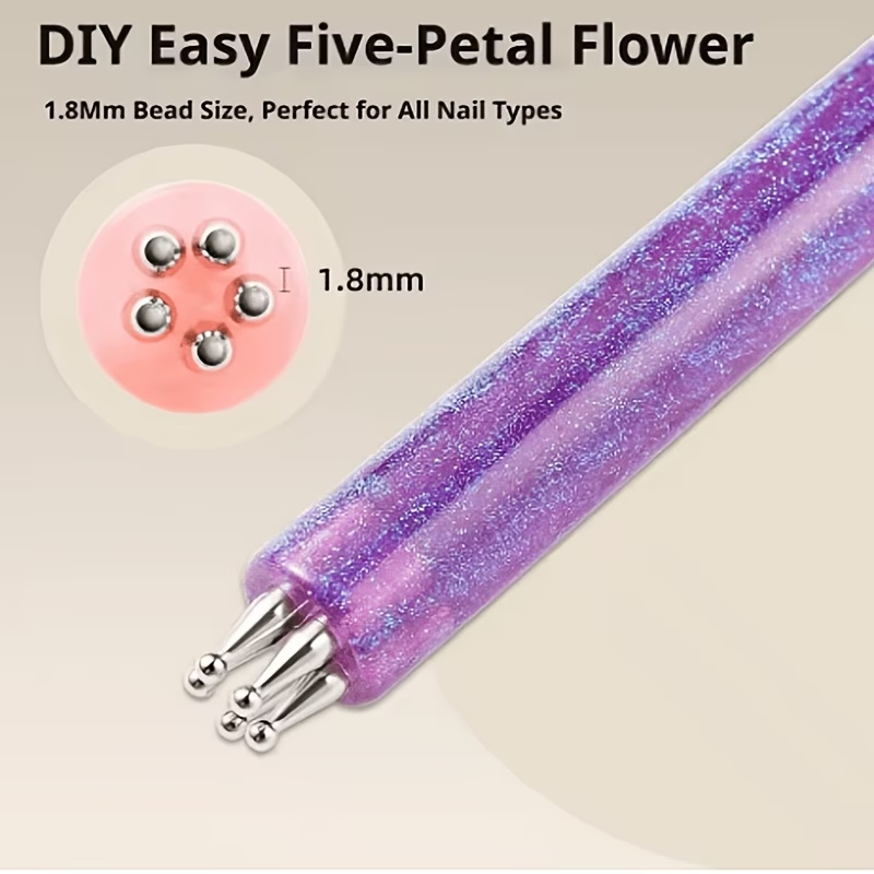 1 Stück Neuartiger Nail-Art-Fo – Nail Art One Stroke Bewertung und Preis