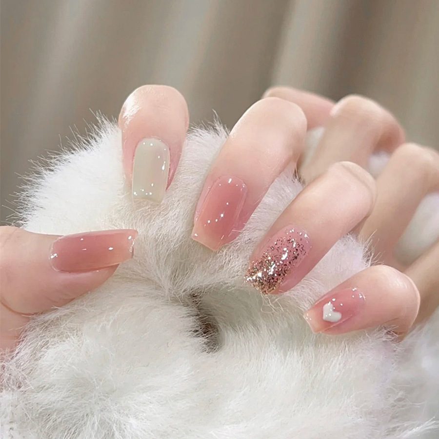 24 Stück/Set kurze mittelgroße – Nail Art Design Bewertung und Preis