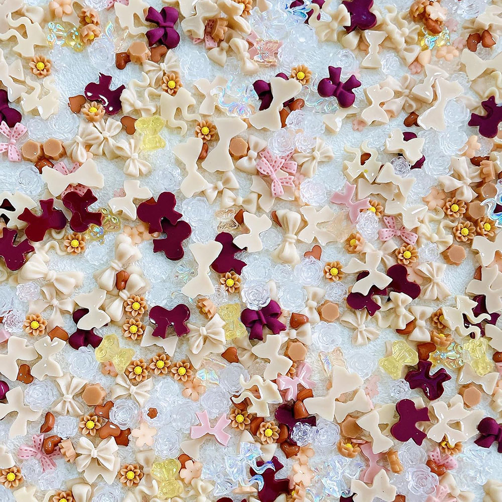 50 Stück Herbst Winter Kaffeeb – Nail Art Xmas Bewertung und Preis