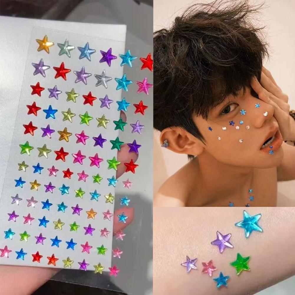 Selbstklebende Gesichts-Rhines – Nail Art Quirky Bewertung und Preis