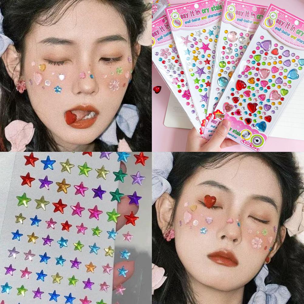 Selbstklebende Gesichts-Rhines – Nail Art Quirky Bewertung und Preis