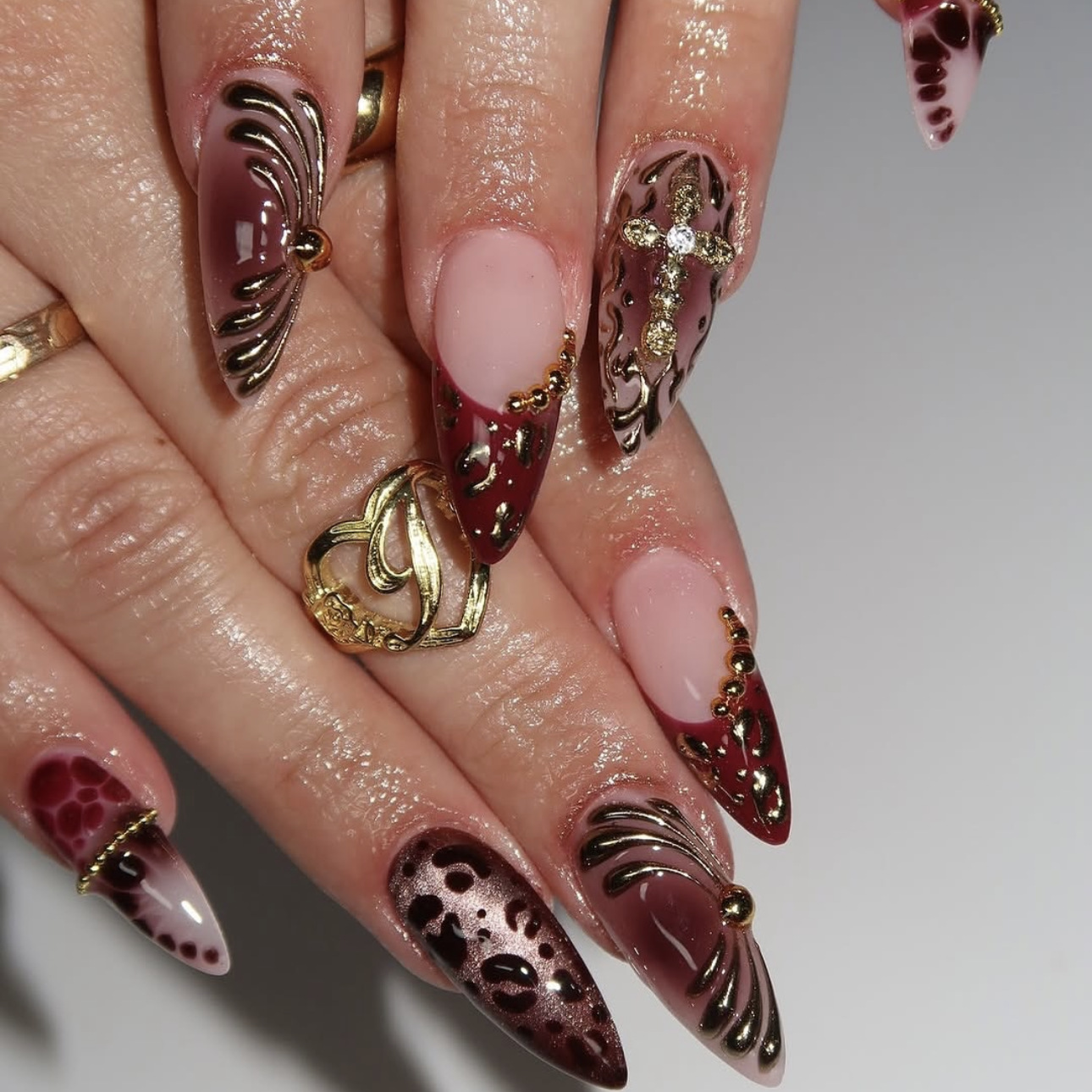 Mittellange künstliche Nägel f – Nail Art Design Bewertung und Preis
