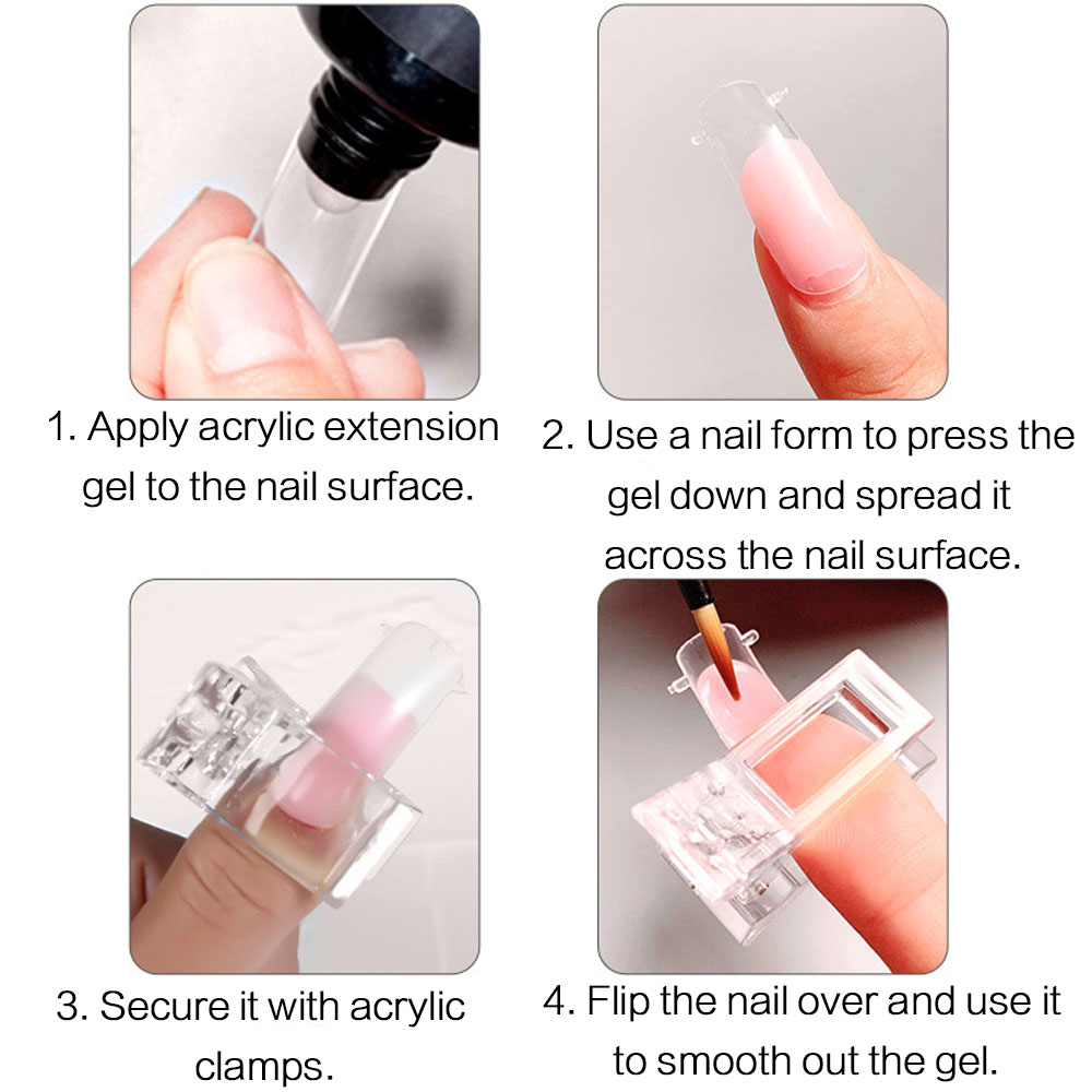5 Stück flexible, weiche Poly- – Nail Art Design Bewertung und Preis