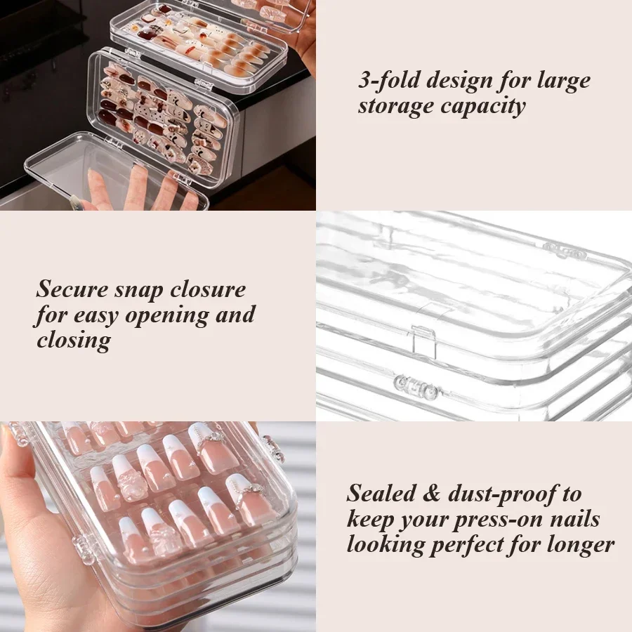 Transparente Faltbare Aufbewah – Nail Art Quirky Bewertung und Preis