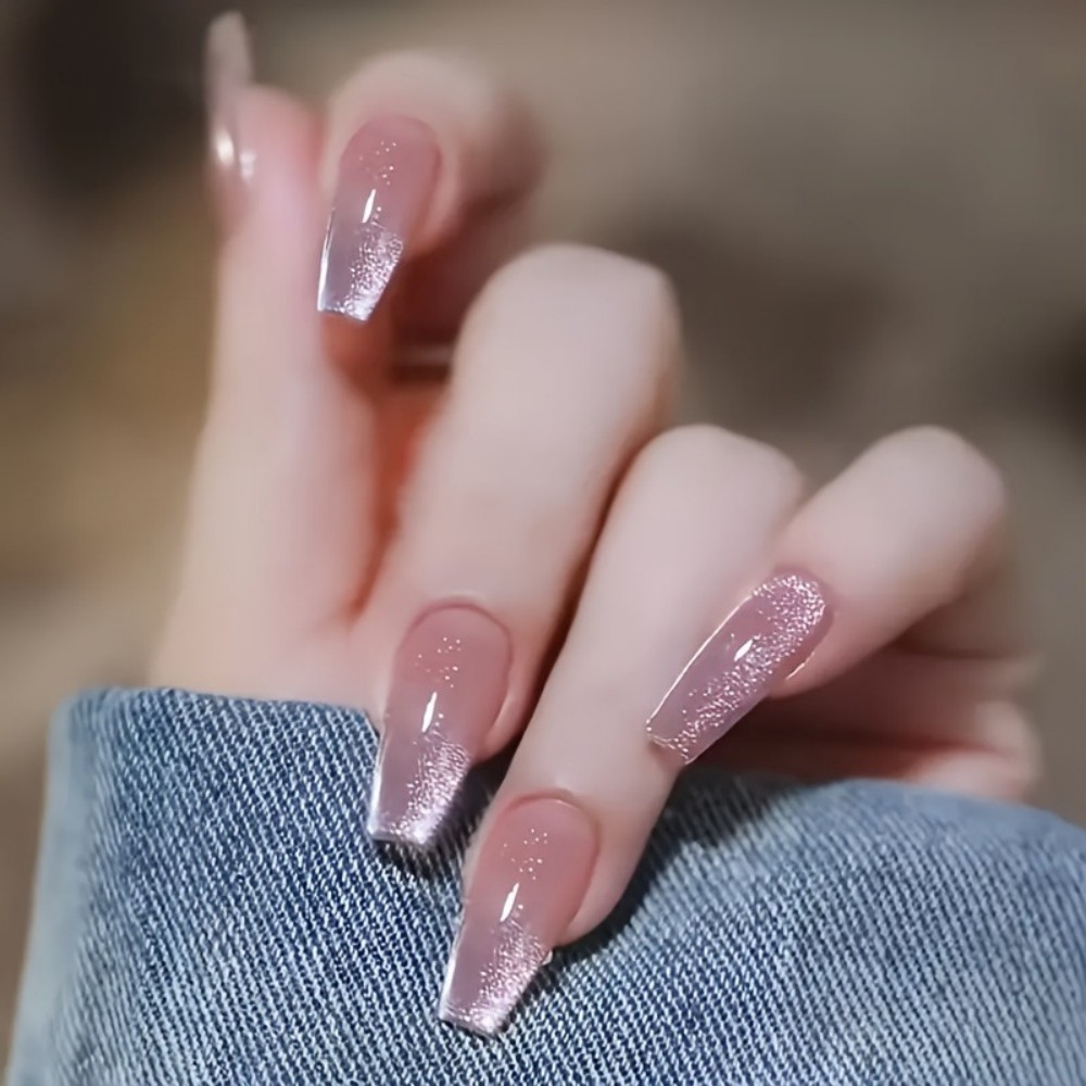 24 Stück Funkelnde Rosa Glitze – Nail Art Design Bewertung und Preis