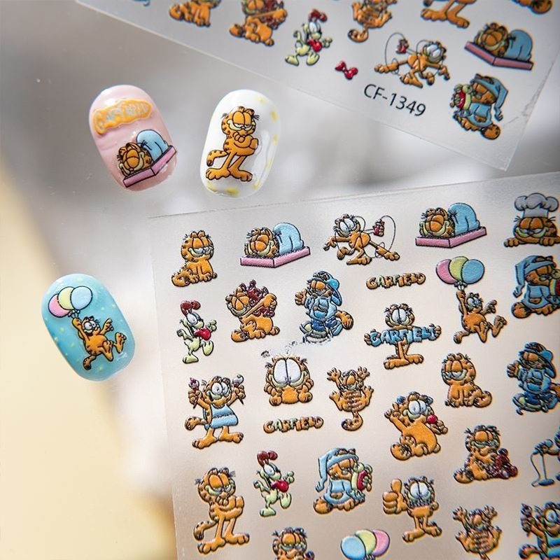 Neue Garfield Nagelkunst-Aufkl – Nail Art Quirky Bewertung und Preis