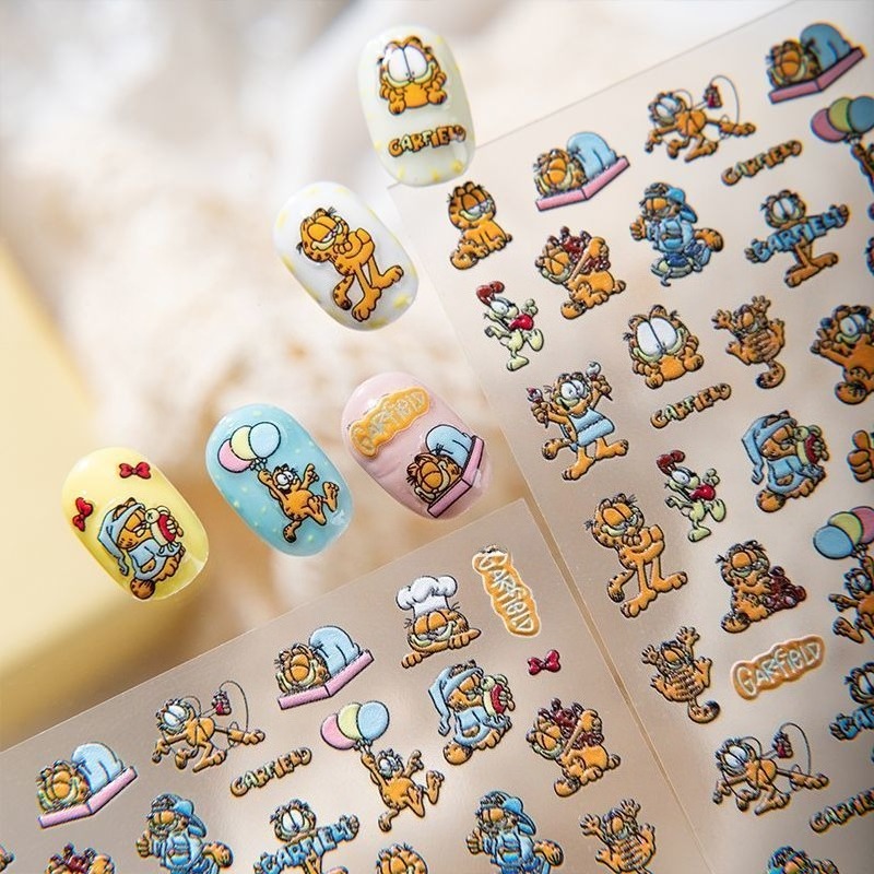 Neue Garfield Nagelkunst-Aufkl – Nail Art Quirky Bewertung und Preis