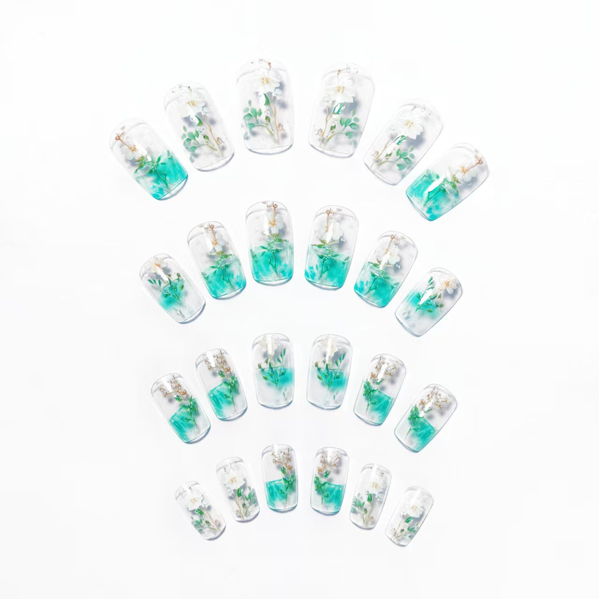 Mittellange künstliche Nägel f – Nail Art Design Bewertung und Preis