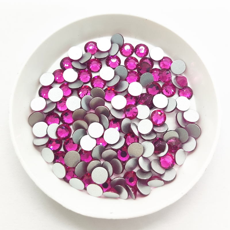 Alle größe SS3-SS60 fuchsia gl – Nail Art Fuchsia Bewertung und Preis