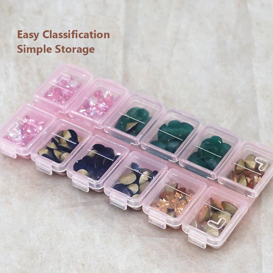 12-Fächer Kunststoff-Organizer – Nail Art Quirky Bewertung und Preis