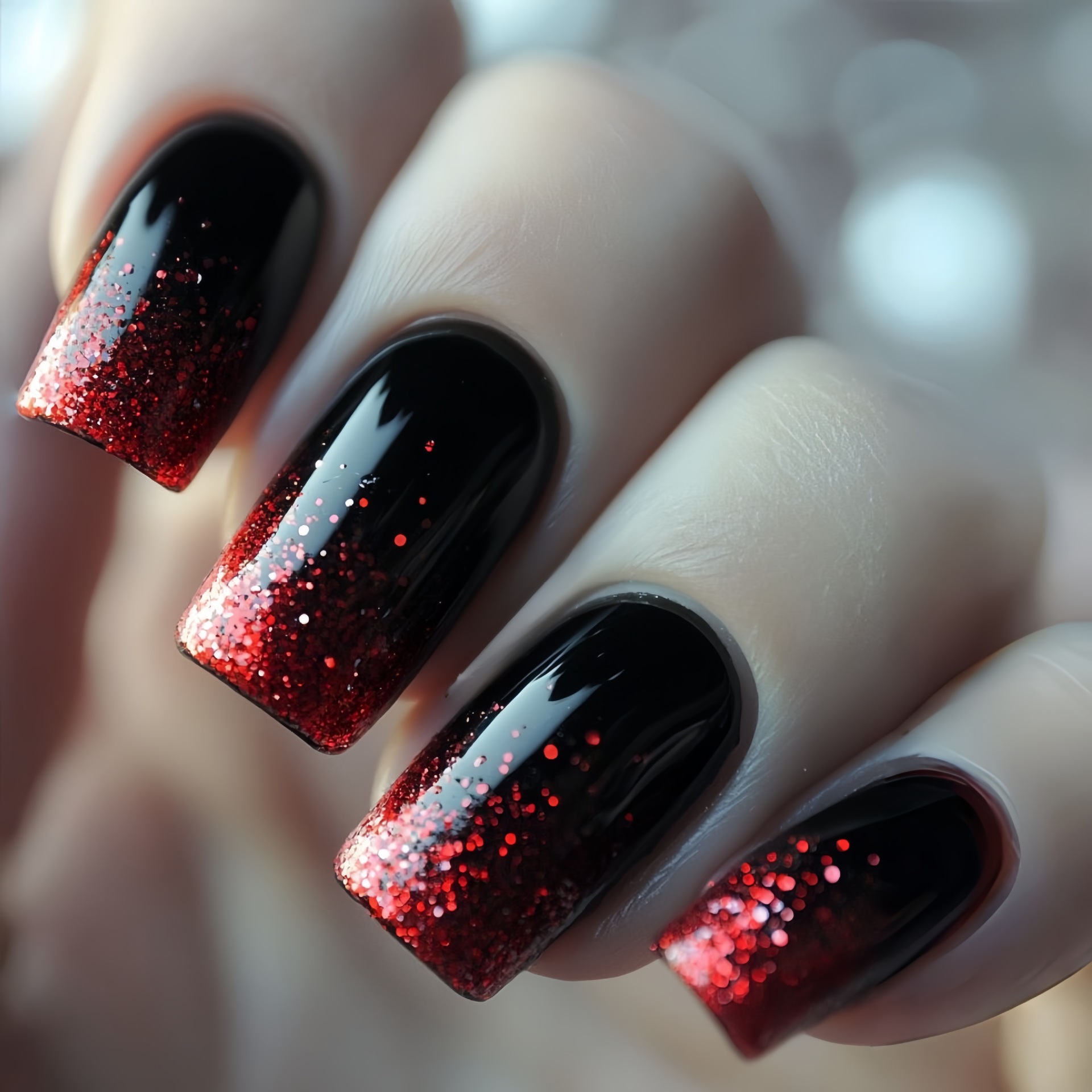 Kurze mittelgroße künstliche N – Nail Art Design Bewertung und Preis