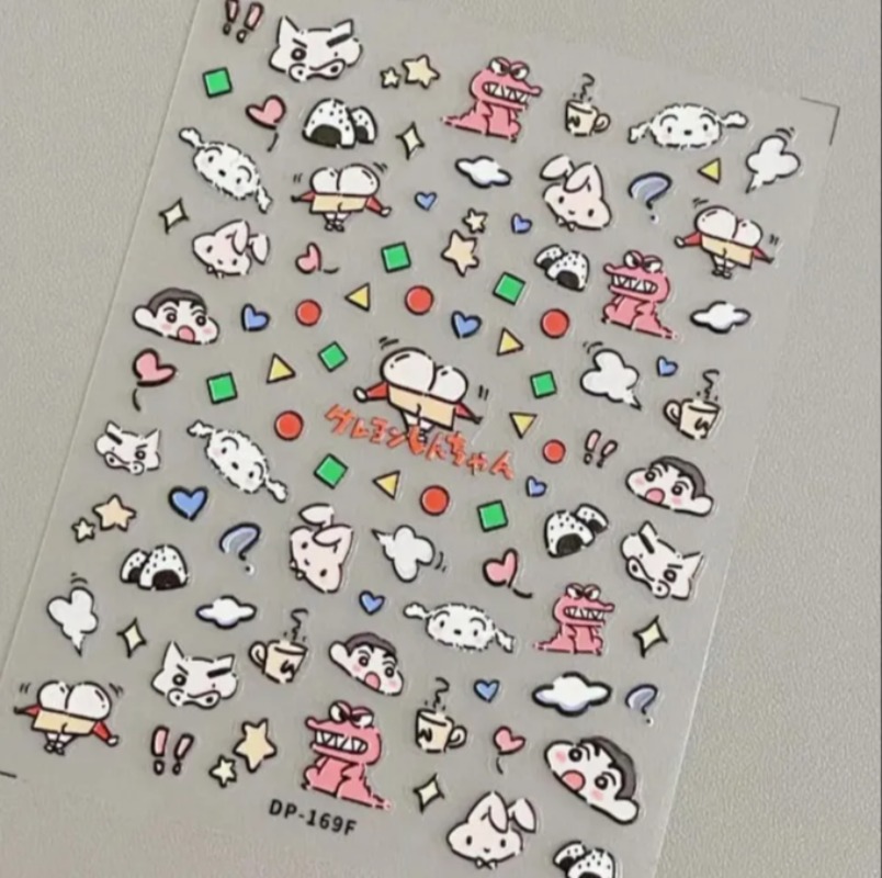 Crayon Shin-chan Kreatives Pap – Nail Art Quirky Bewertung und Preis