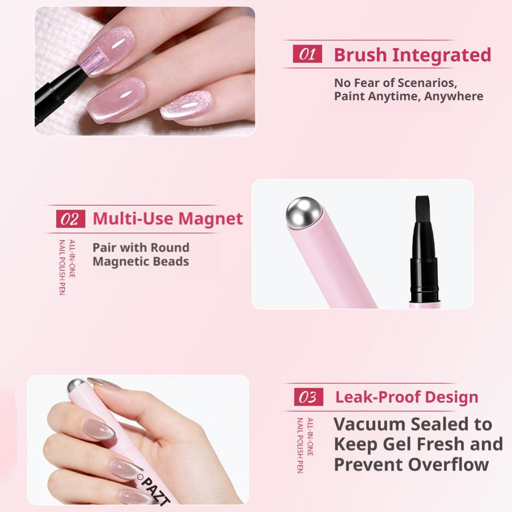 Magnetischer Gel-Nagellack-Sti – Nail Art One Stroke Bewertung und Preis