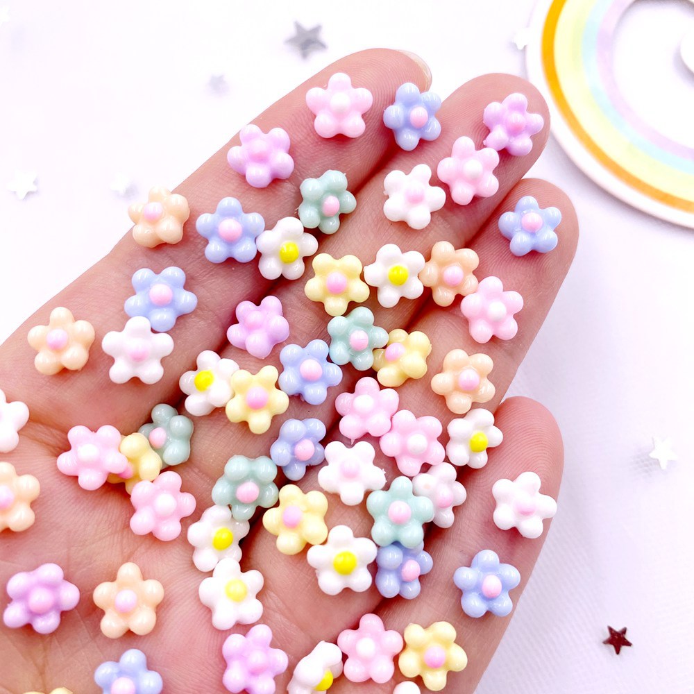 100 Stück 8mm Harz 3D Bunte Ka – Nail Art Xmas Bewertung und Preis