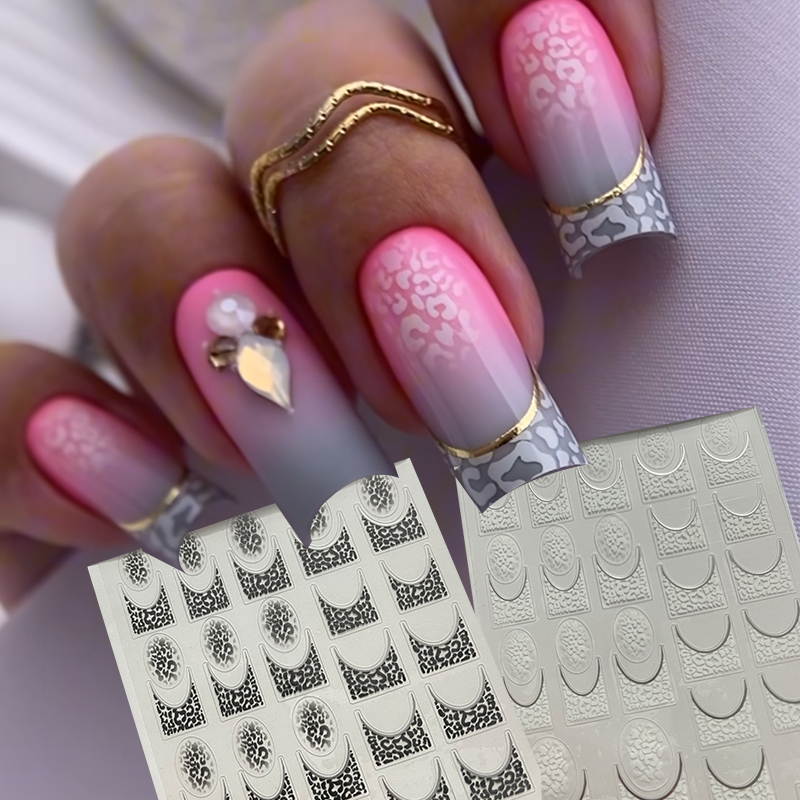 1 stücke neue Tiger Zebra Leop – Nail Art Zebra Design Bewertung und Preis