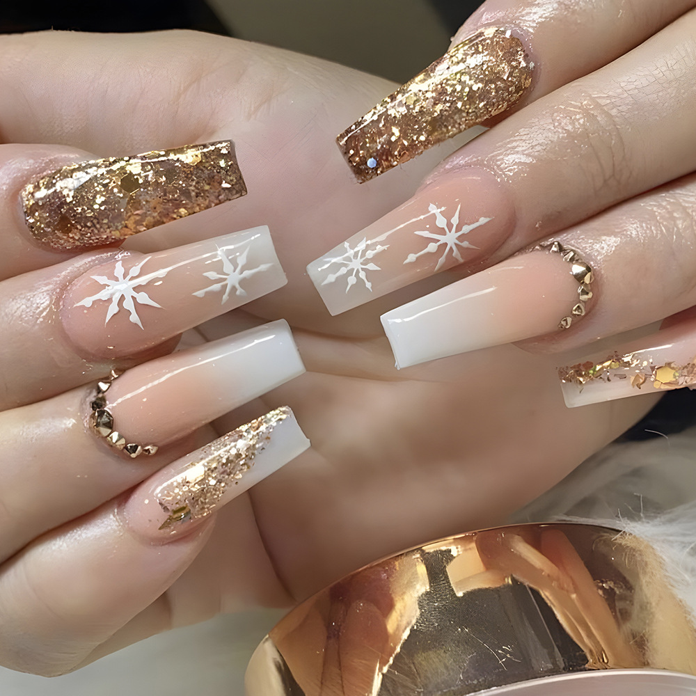 24 Stück Blumen-Press-on-Nägel – Nail Art Quirky Bewertung und Preis